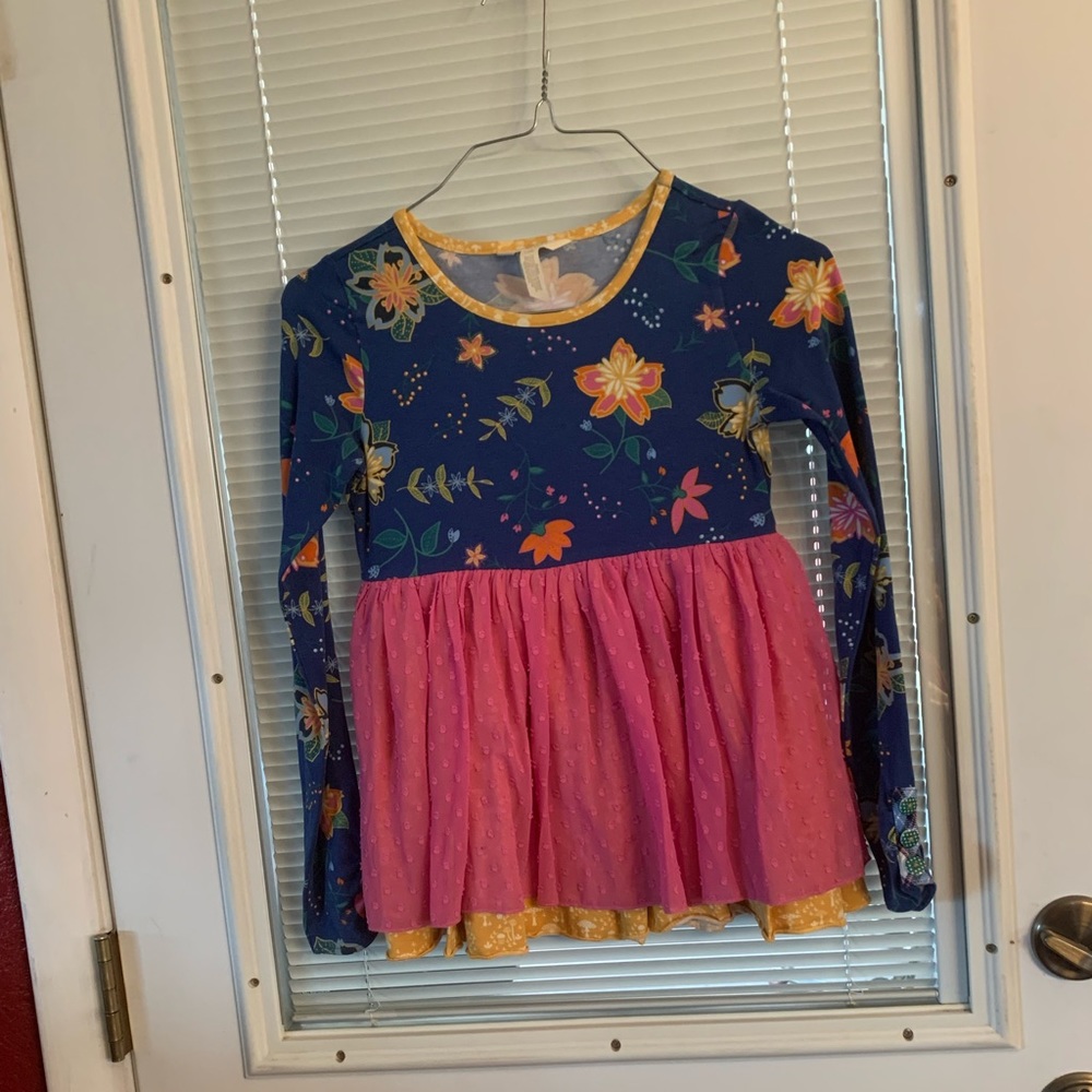 Matilda Jane Floral Tunic Sz 10